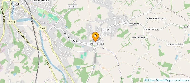localisation de l'entreprise F.G. IMMOBILIER à LE PECHEREAU