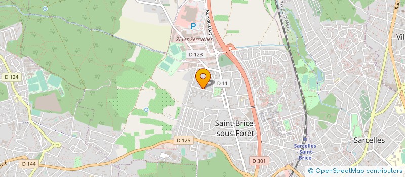localisation de l'entreprise F G INVESTISSEMENT à SAINT-BRICE-SOUS-FORET
