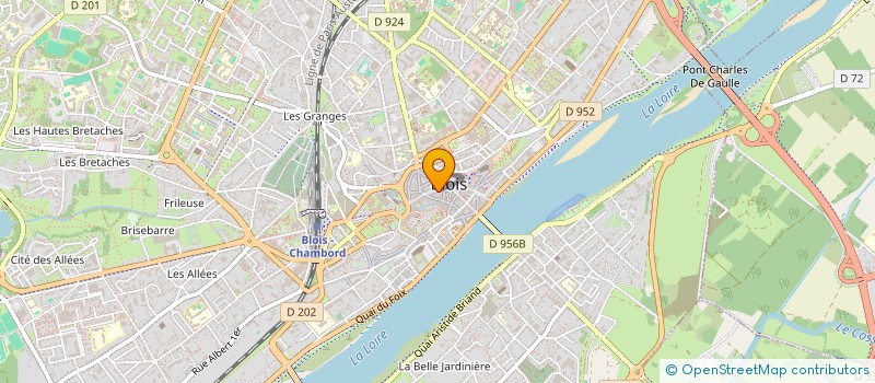 localisation de l'entreprise F.G. INVESTISSEMENT à BLOIS