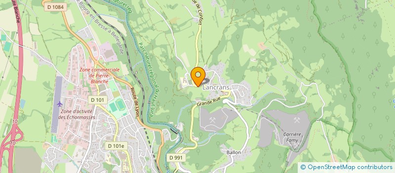 localisation de l'entreprise F.G.P.E  VALSERHONE