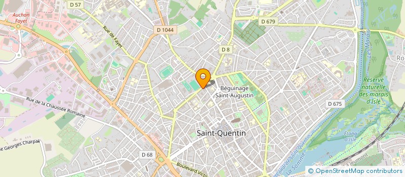 localisation de l'entreprise F.G. PARTNERS CONSULTING à SAINT-QUENTIN