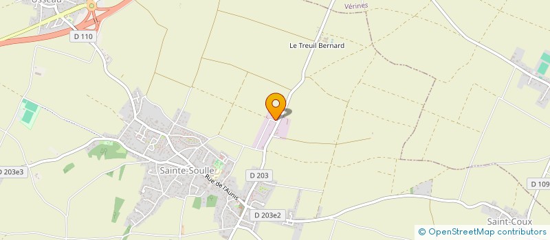 localisation de l'entreprise F.G TERRASSEMENT  MARSILLY