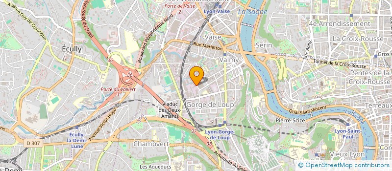localisation de l'entreprise F-GROUP à LYON