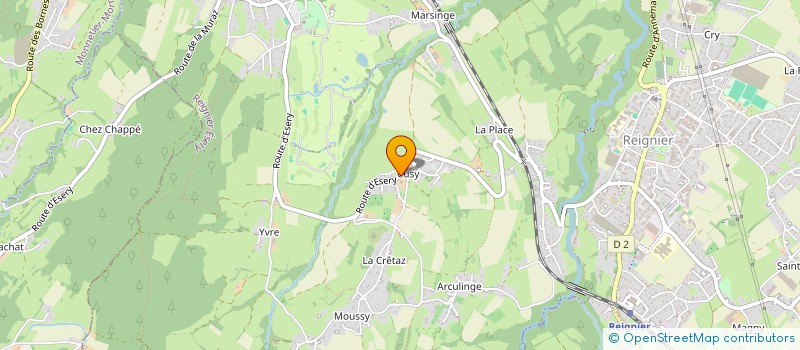localisation de l'entreprise F-GSID à REIGNIER-ESERY