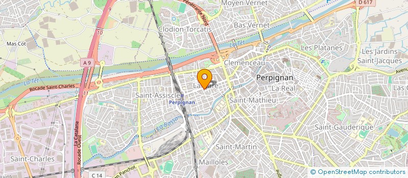 localisation de l'entreprise F.GYM  PERPIGNAN