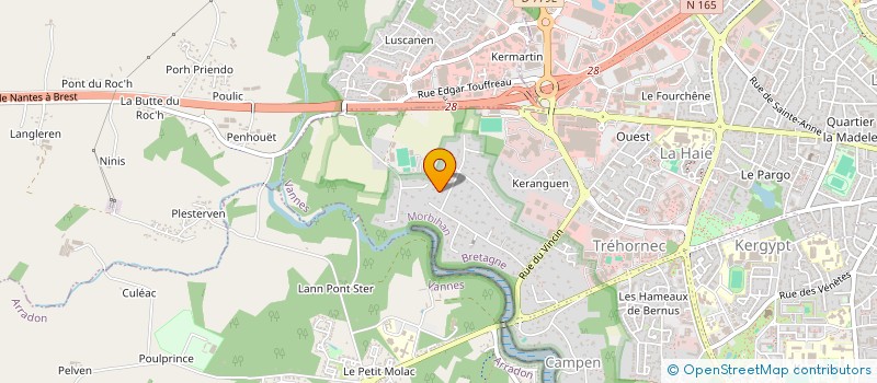 localisation de l'entreprise F&H CONSULTING à VANNES