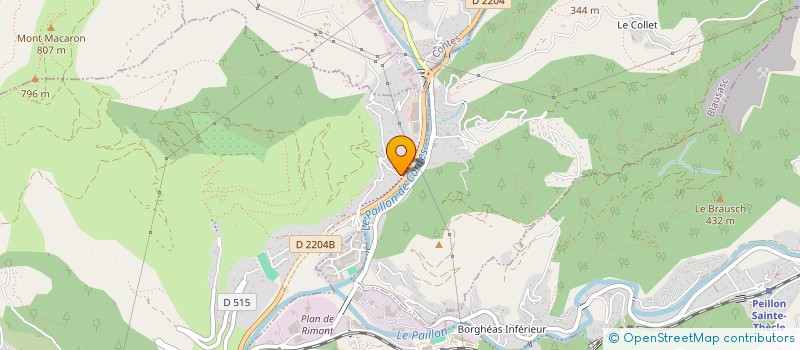 localisation de l'entreprise F HOLDING  CANTARON