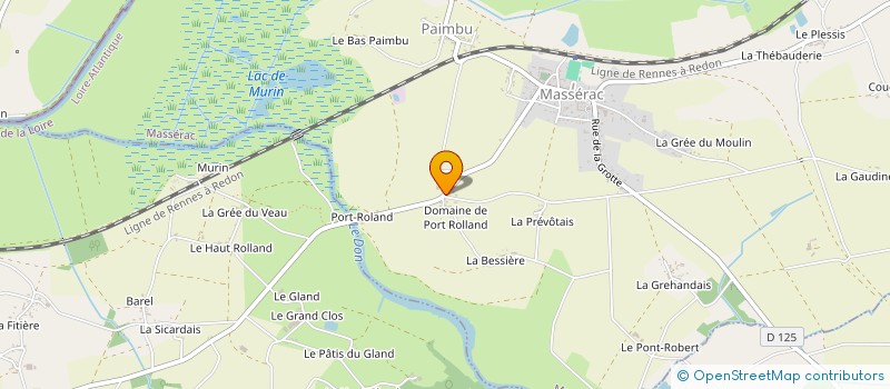 localisation de l'entreprise F-HOUGUET  MASSERAC