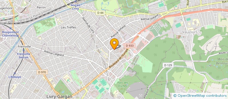 localisation de l'entreprise F.I.B. FRANCE à LIVRY-GARGAN