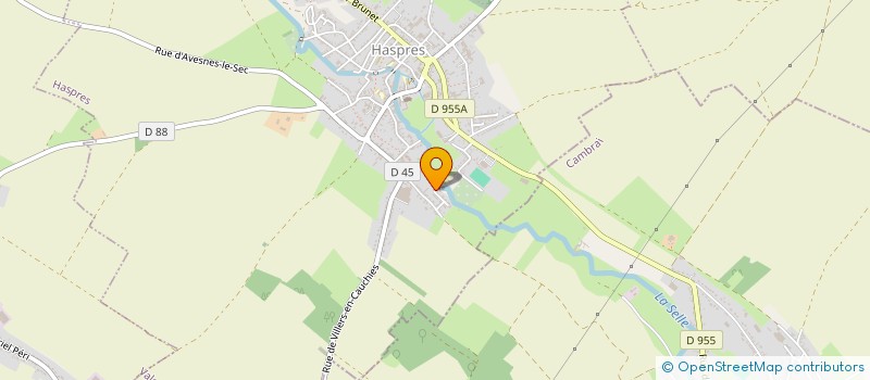 localisation de l'entreprise F.I.E.  HASPRES