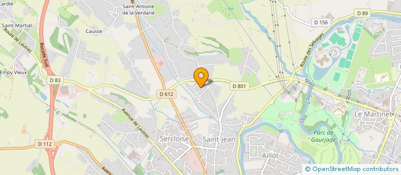 localisation de l'entreprise F.I.E. FERNANDEZ EMILIE  CASTRES