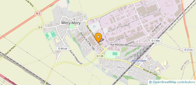 localisation de l'entreprise F I ET SERVICES + à MITRY-MORY
