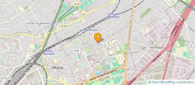 localisation de l'entreprise F.I.H.A RESTAURATION à ANTONY