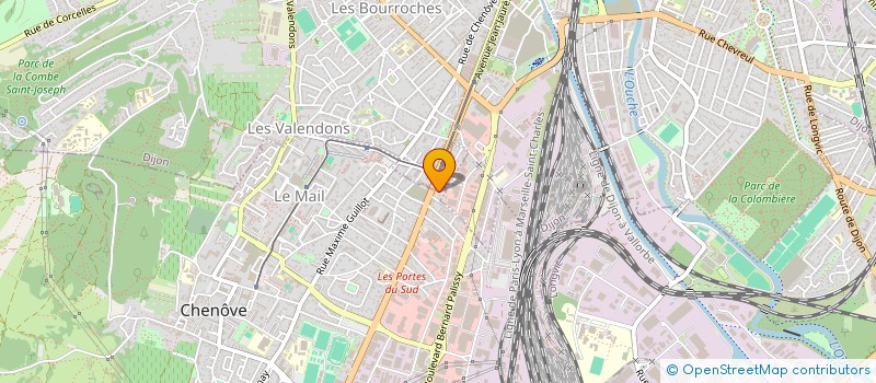 localisation de l'entreprise F.I.N.A.F.A.Z. à CHENOVE