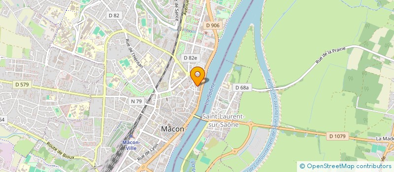 localisation de l'entreprise F.I.P  MACON