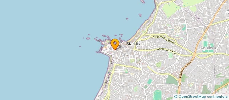 localisation de l'entreprise F.I.T LAGUNAK  ANGLET