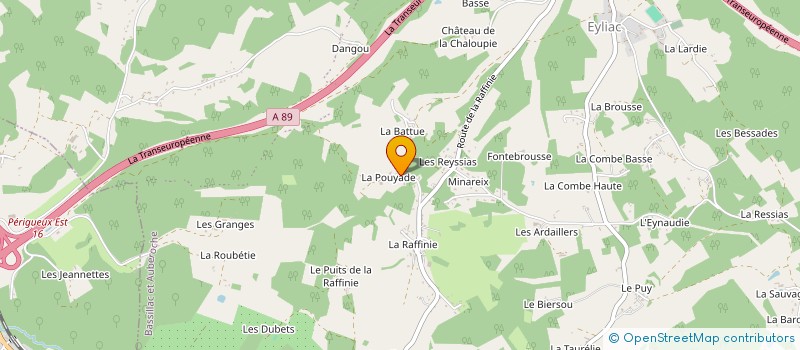 localisation de l'entreprise F.I.T. SUD OUEST à BASSILLAC ET AUBEROCHE