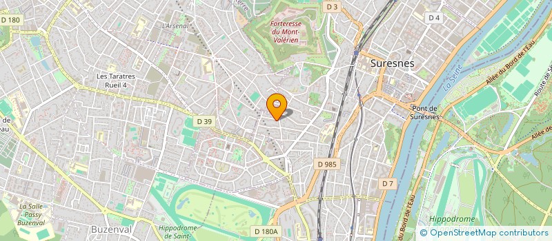 localisation de l'entreprise F&IAS à SURESNES