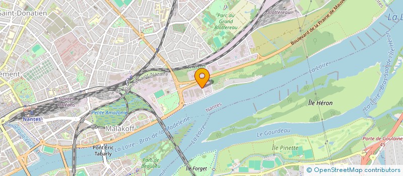 localisation de l'entreprise F.ISOL.RENOV' à NANTES