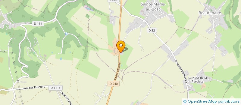 localisation de l'entreprise F.J.A. à LE HAVRE