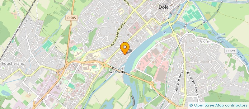 localisation de l'entreprise F. J. A.  GEVRY