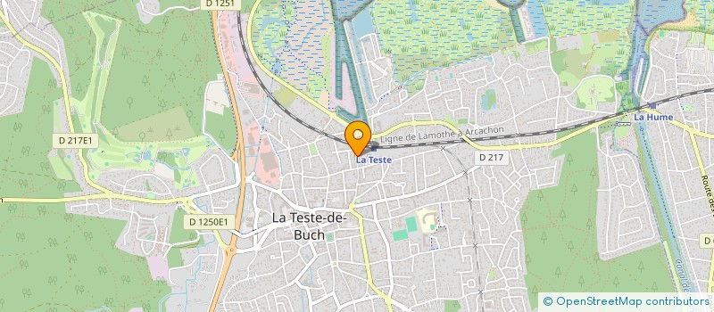 localisation de l'entreprise F.J.A.R  LA TESTE-DE-BUCH