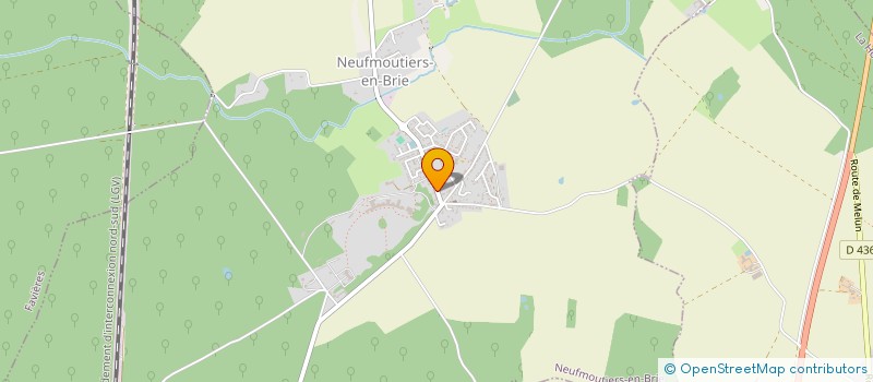 localisation de l'entreprise F&J BOXING NEUFMOUTIERS  NEUFMOUTIERS-EN-BRIE