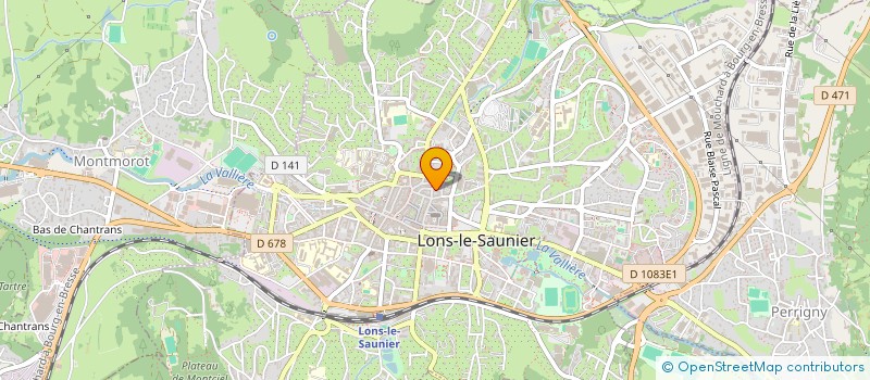 localisation de l'entreprise F J C à LONS-LE-SAUNIER