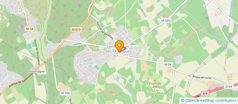 localisation de l'entreprise F&J CLEAN 34 à CASTELNAU-LE-LEZ