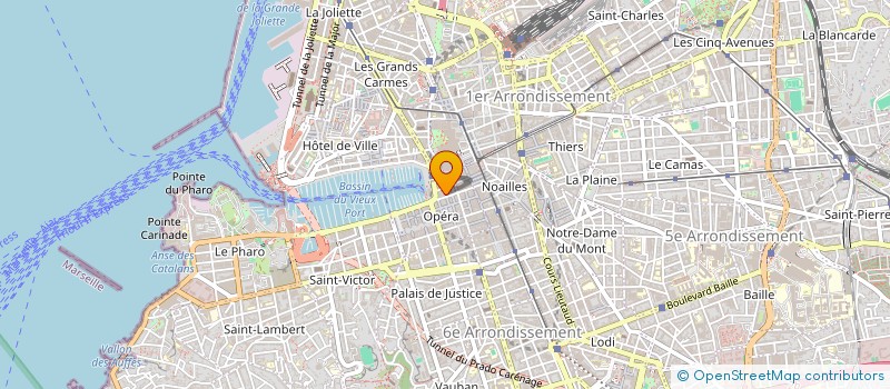 localisation de l'entreprise F J COMPANY à MARSEILLE