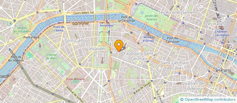 localisation de l'entreprise F.J. CONSEIL à PARIS