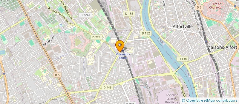 localisation de l'entreprise F&J RENTALS  VITRY-SUR-SEINE