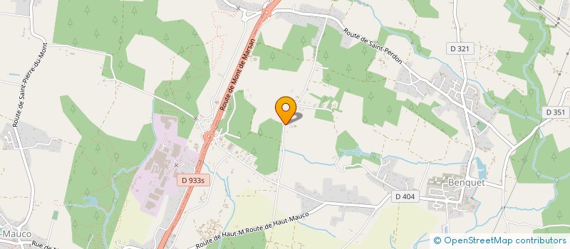 localisation de l'entreprise F.J.S.M  BENQUET