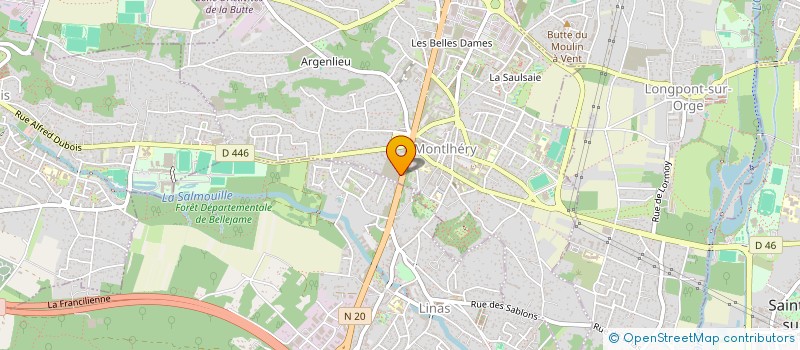 localisation de l'entreprise F JANTES DESIGN CAR  LINAS