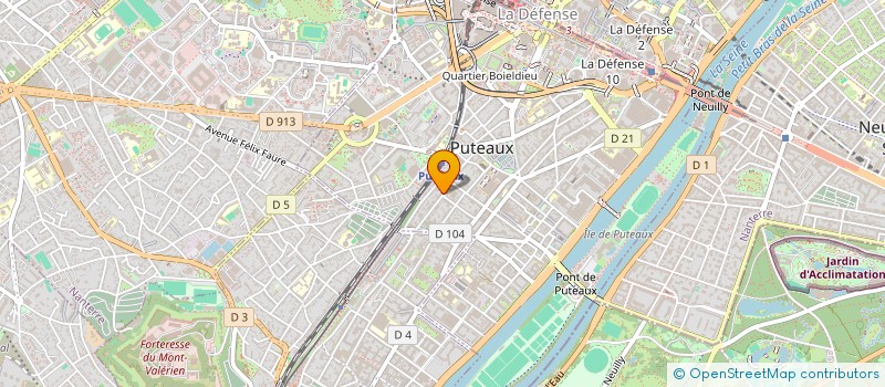 localisation de l'entreprise F JBF à PUTEAUX
