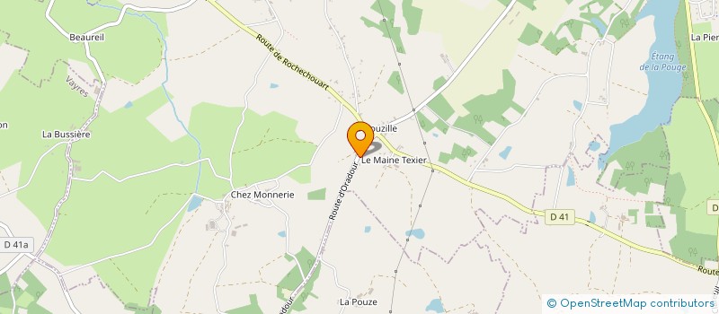 localisation de l'entreprise F.K. à SAINT-LAURENT-SUR-GORRE