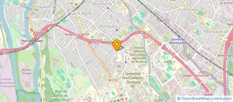 localisation de l'entreprise F.K - COACHING & CONSEIL NUTRITION à TOULOUSE