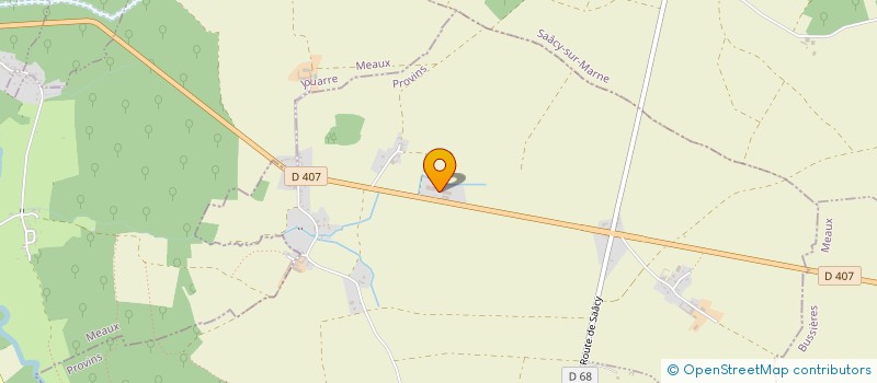 localisation de l'entreprise F.K.S.  SAINT-CYR-SUR-MORIN