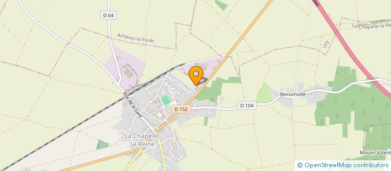 localisation de l'entreprise F KIMO  LA CHAPELLE-LA-REINE