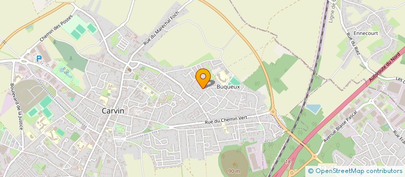 localisation de l'entreprise F L  LE CATELET