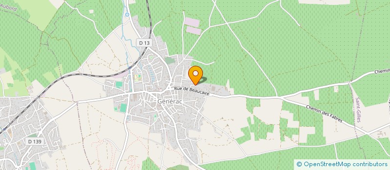 localisation de l'entreprise F.L.A.  BAGARD