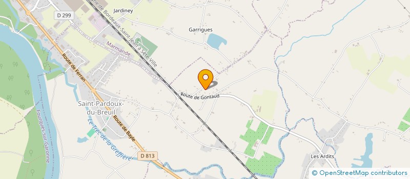 localisation de l'entreprise F.L.A.M.A.N  SAINT PARDOUX DU BREUIL
