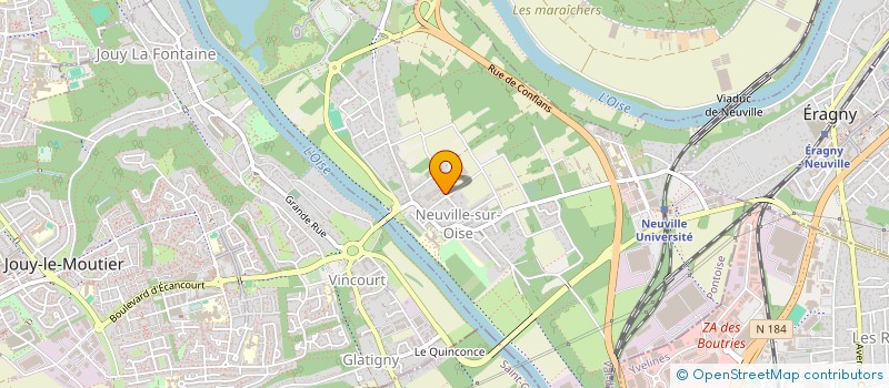 localisation de l'entreprise F L BATIMENT à PONTOISE