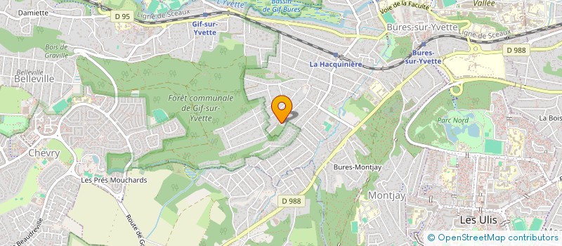 localisation de l'entreprise F.L. BATIMENT à BURES-SUR-YVETTE