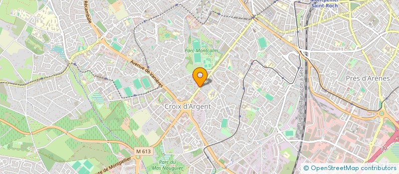 localisation de l'entreprise F.L.C DERMATO à MONTPELLIER