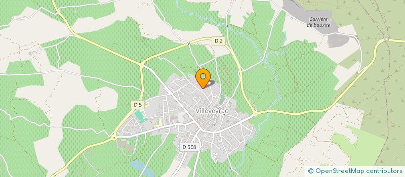 localisation de l'entreprise F.L CHEF PRIVE  VILLEVEYRAC