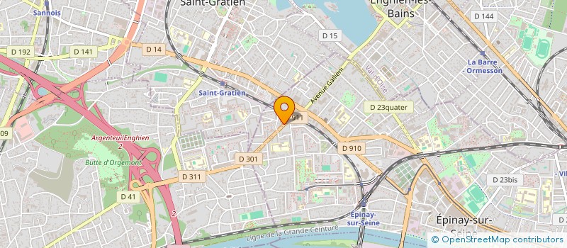 localisation de l'entreprise F.L COMMUNICATION  EPINAY-SUR-SEINE