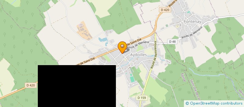 localisation de l'entreprise F.L. CONSEIL  AYDOILLES