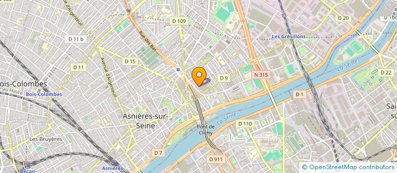 localisation de l'entreprise F.L.D CONSTRUCTIONS  GENNEVILLIERS
