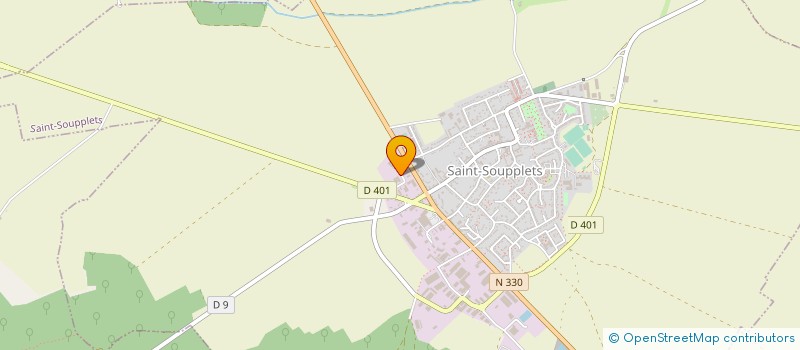 localisation de l'entreprise F L D G à SAINT-SOUPPLETS